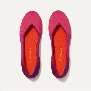 Rothy’s Women's The Flat in Pomegranate Pop in Pink